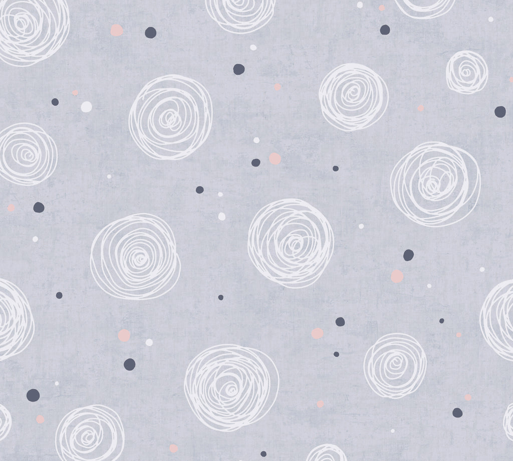 Hochwertige Tapete aus der Kollektion Lilly & Luis   in Grau