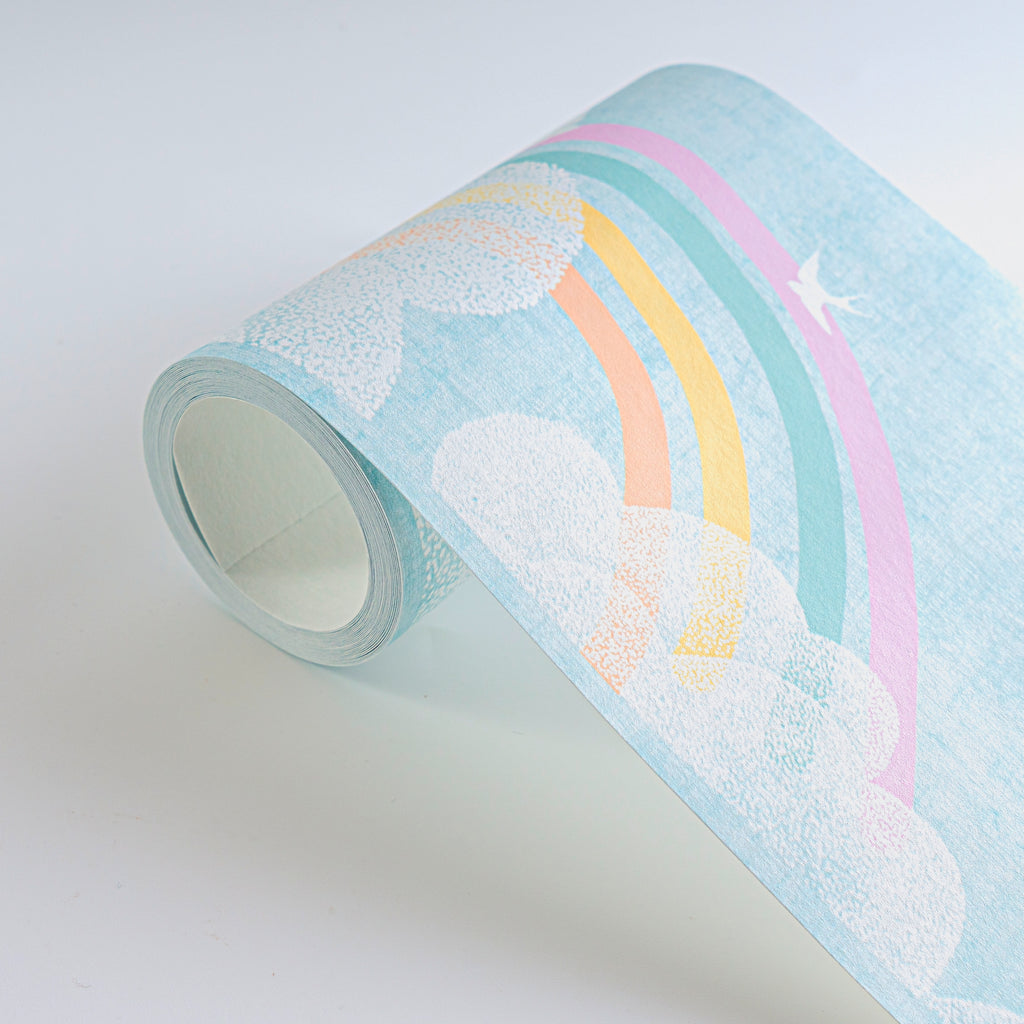 High-Quality Border Colorful Clouds