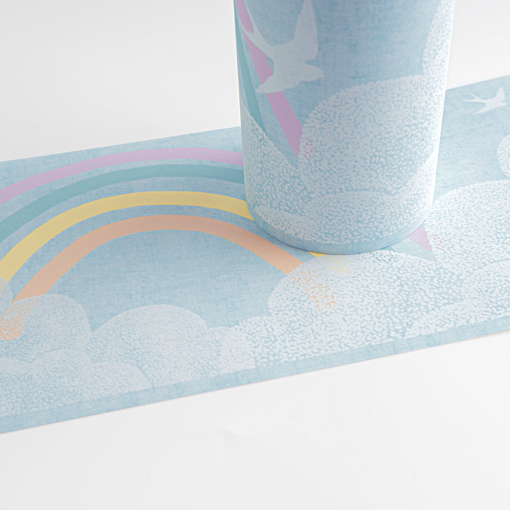 High-Quality Border Colorful Clouds