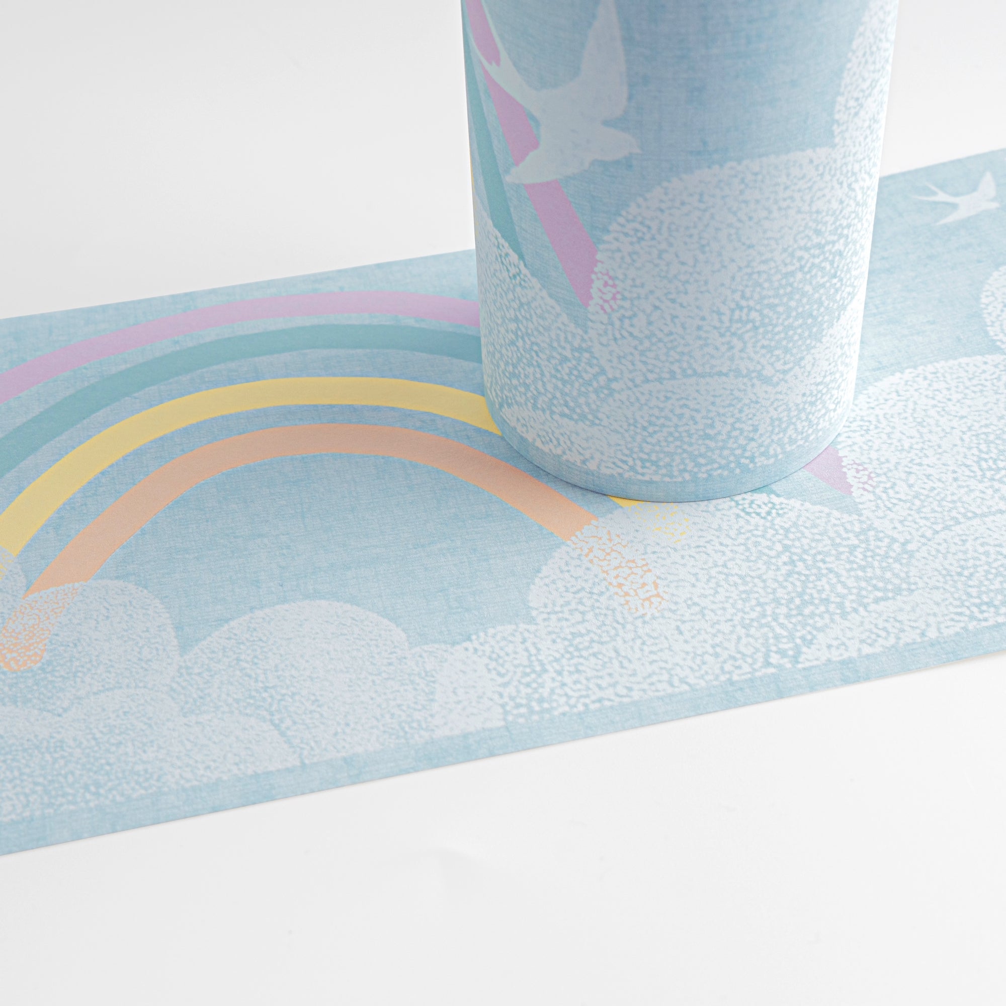 High-Quality Border Colorful Clouds