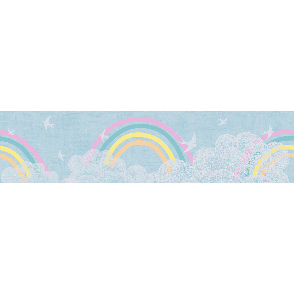 High-Quality Border Colorful Clouds