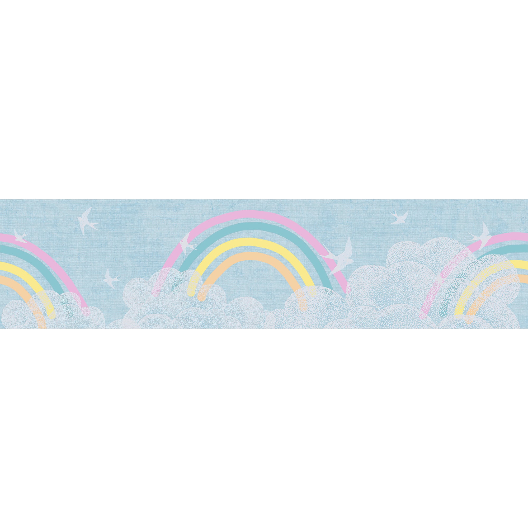High-Quality Border Colorful Clouds