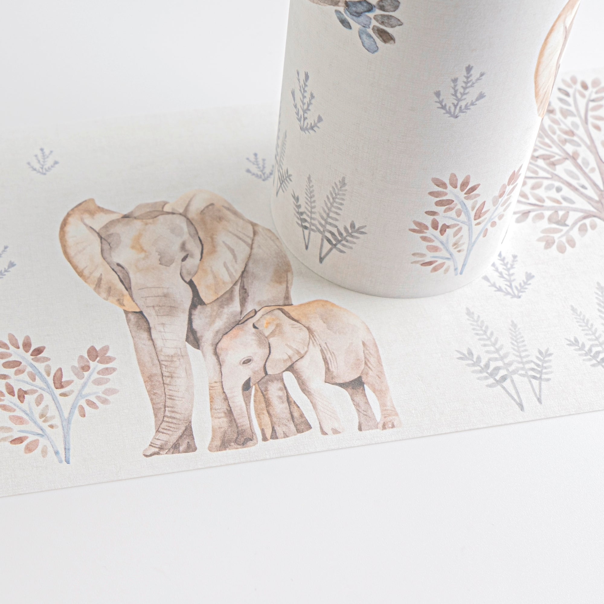 High-quality wallpaper from the children's room collection in beige 