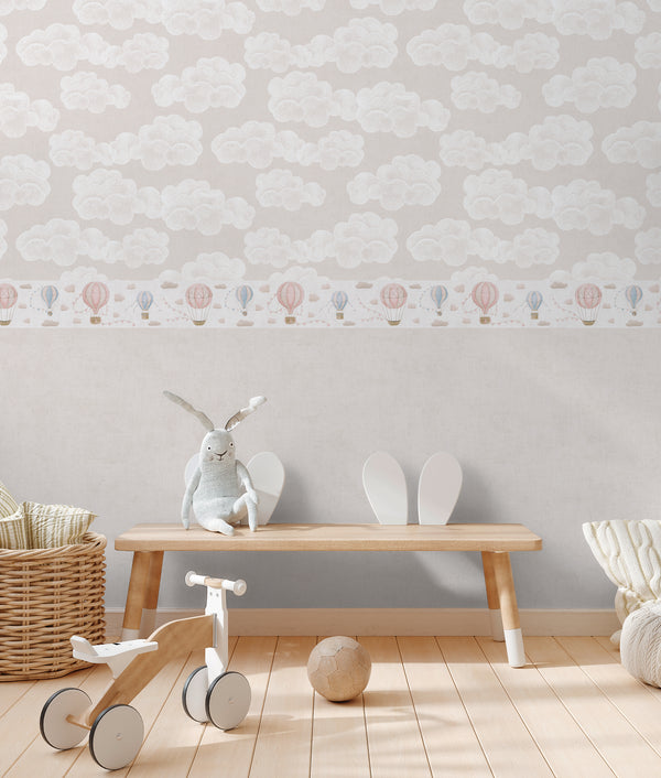 Hochwertige Vliestapete Beige Unitapete