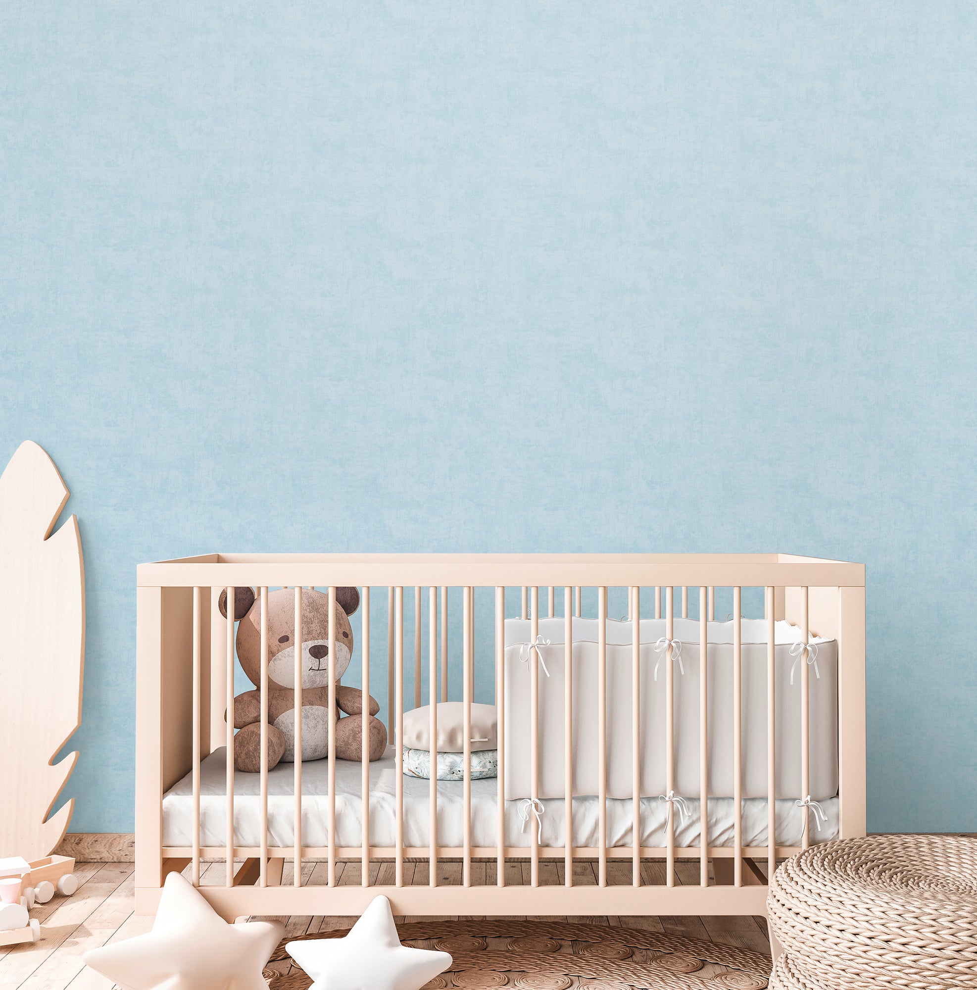 Hochwertige Tapete aus der Kollektion Lilly & Luis   in Blau