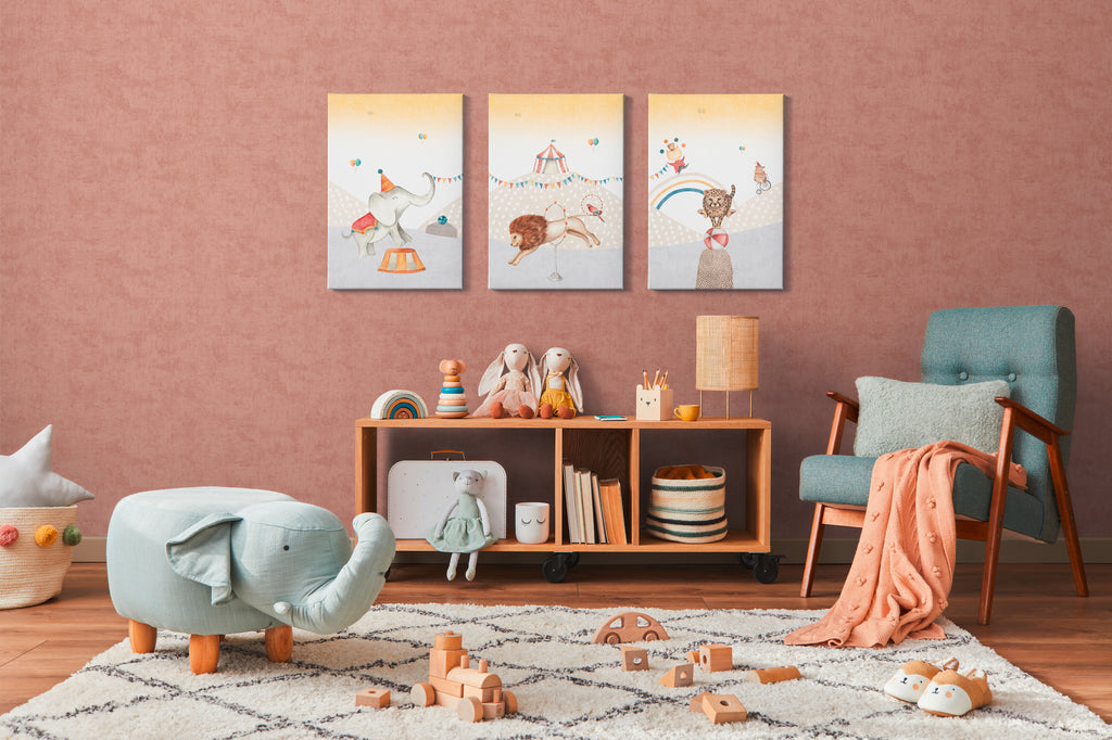 Hochwertige Tapete aus der Kollektion Lilly & Luis   in Rot