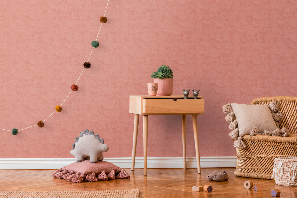 Hochwertige Tapete aus der Kollektion Lilly & Luis   in Rot