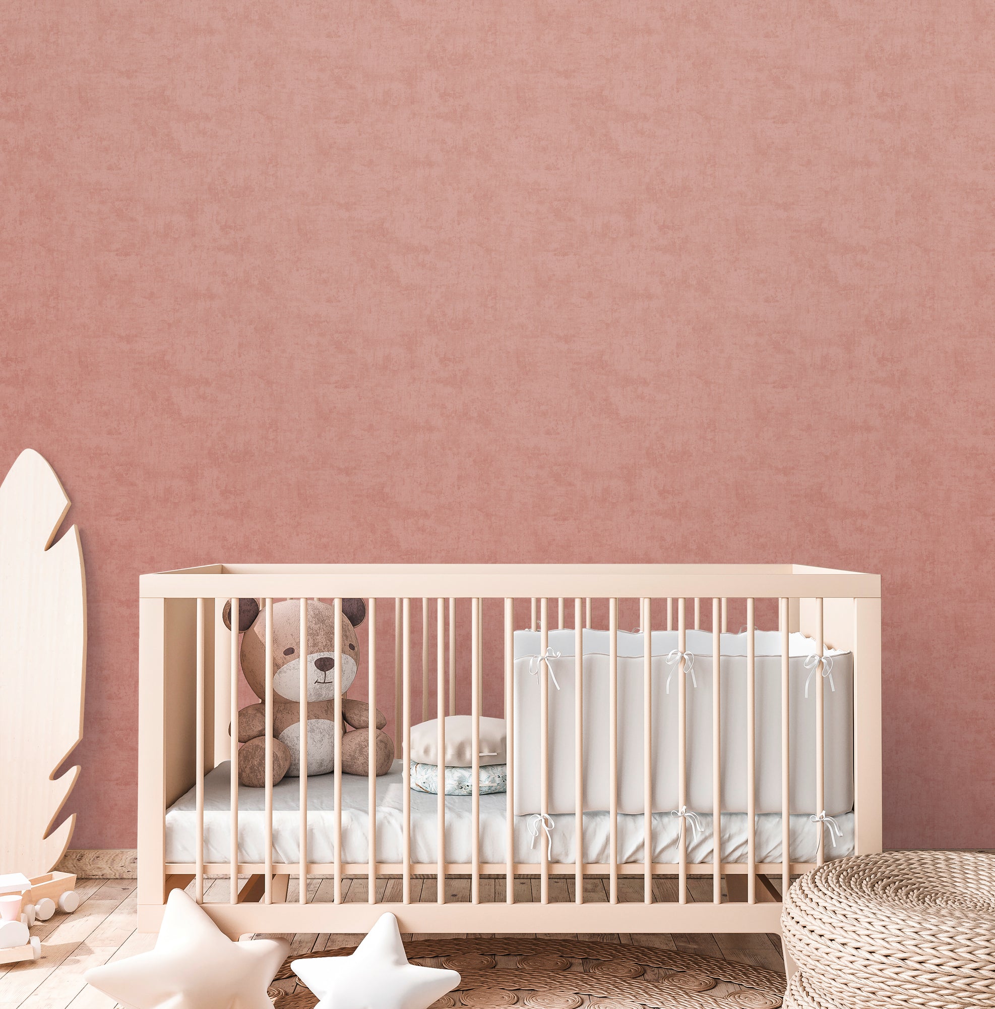 Hochwertige Tapete aus der Kollektion Lilly & Luis   in Rot