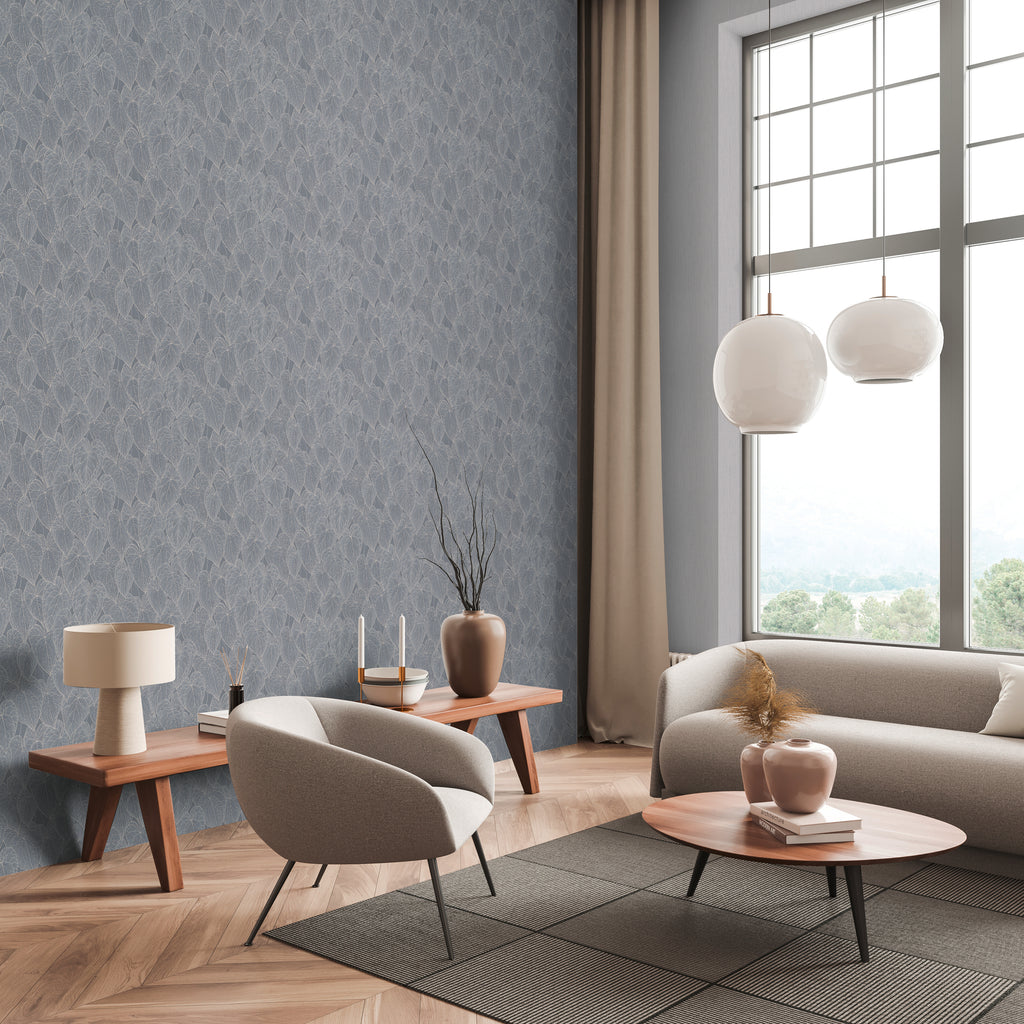 High-quality wallpaper from the Daniel Hechter 7 collection in grey. 