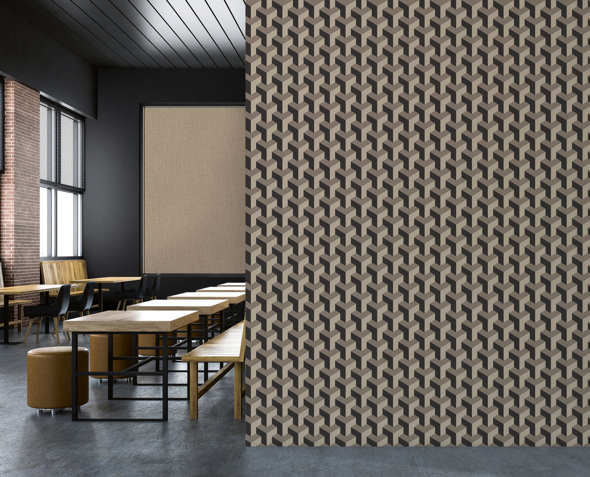 High-quality wallpaper from the Daniel Hechter 7 collection in beige 