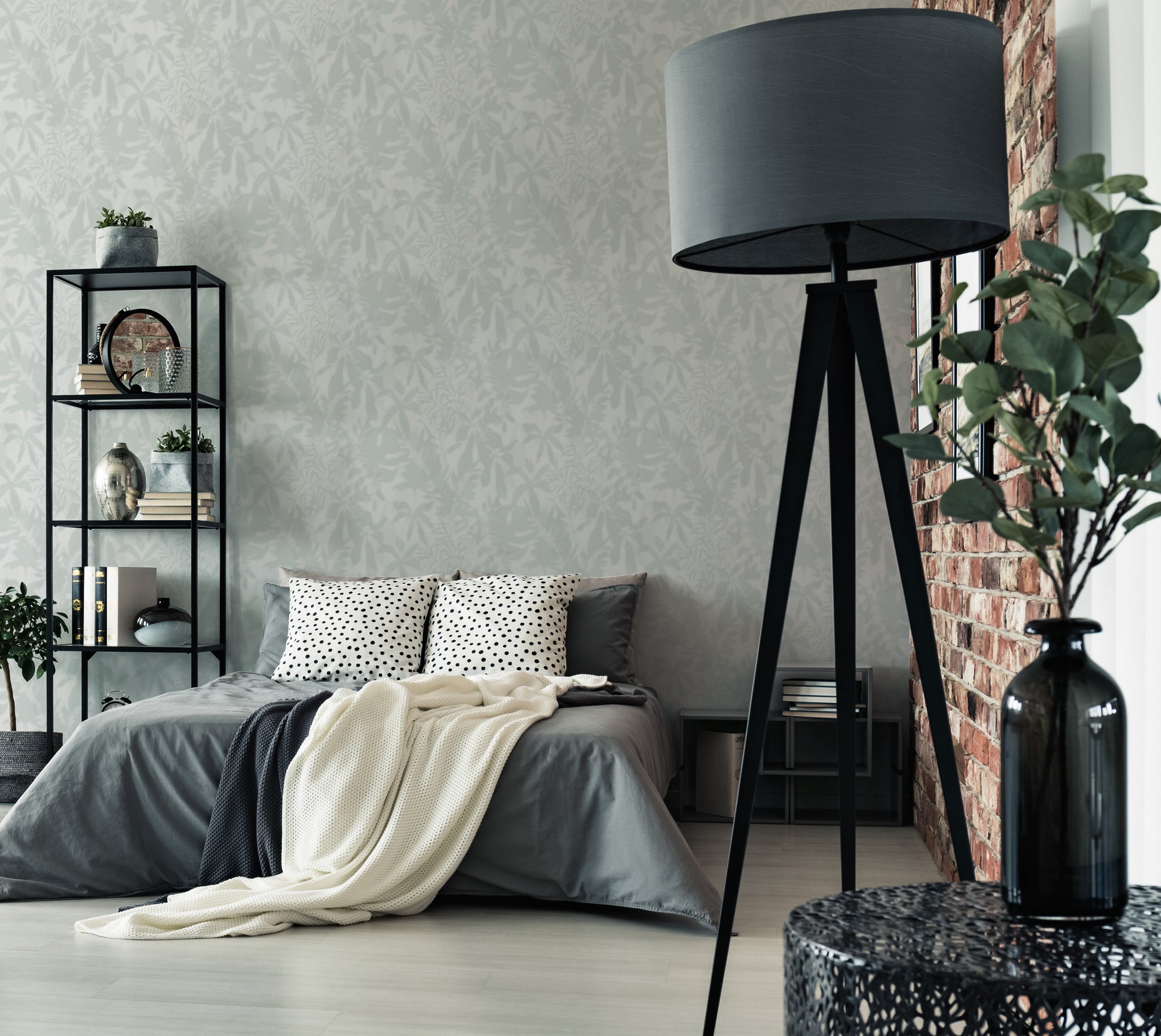 High-quality wallpaper from the Daniel Hechter 7 collection in green 