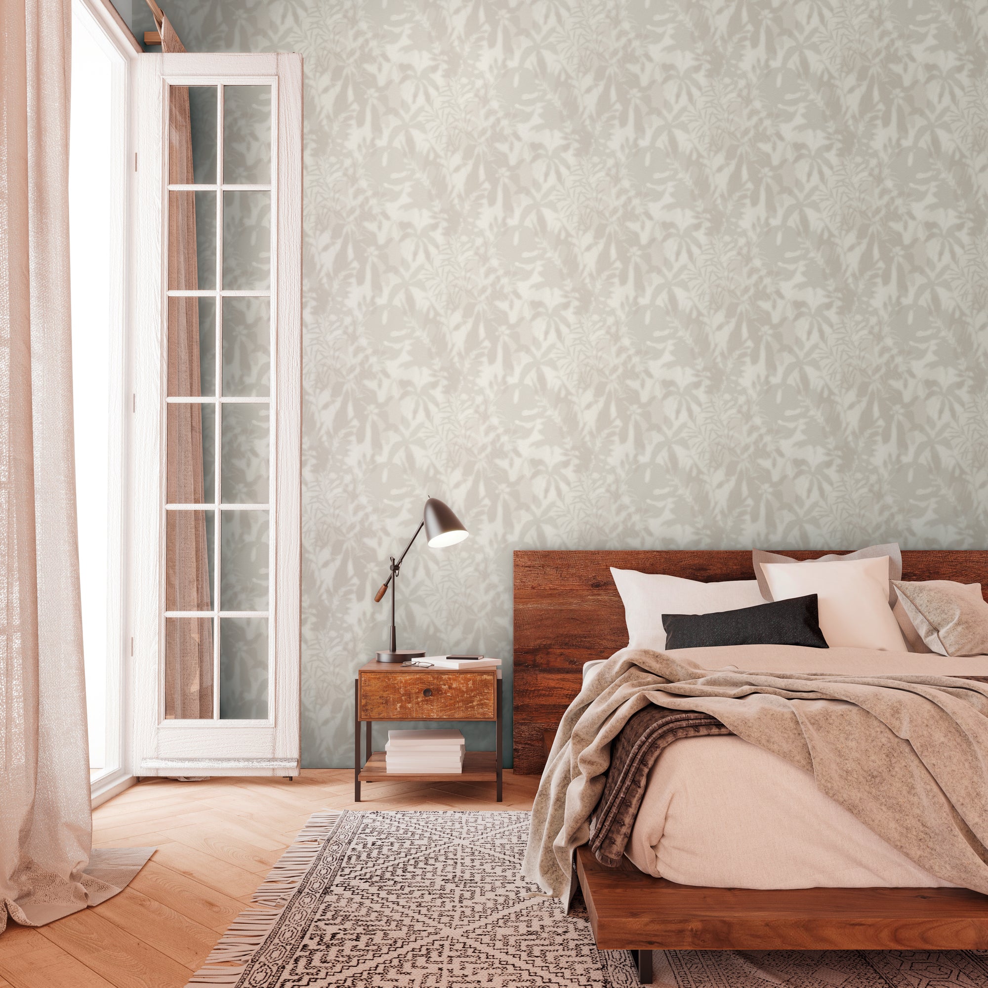 High-quality wallpaper from the Daniel Hechter 7 collection in grey. 