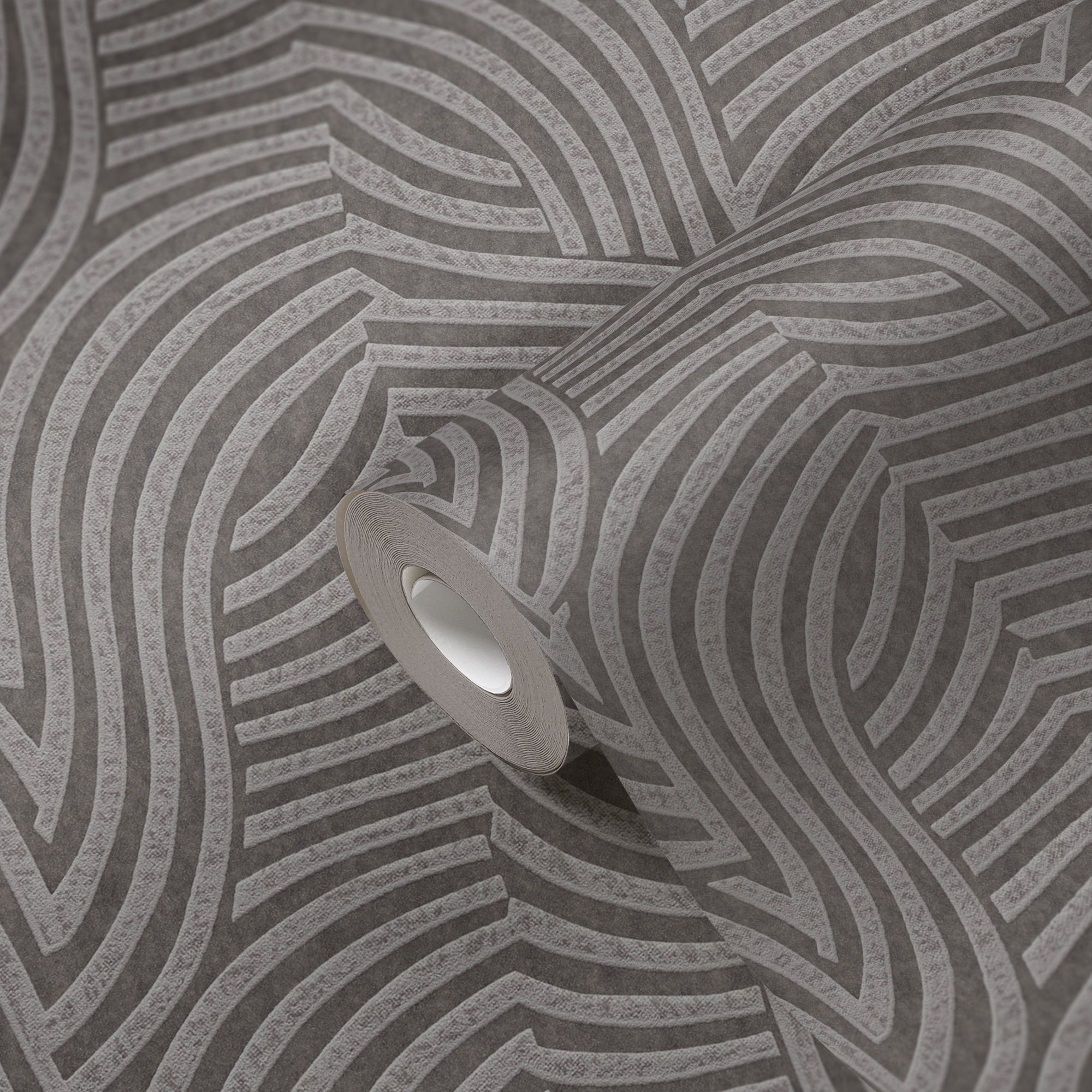 High-quality wallpaper from the Daniel Hechter 7 collection in grey. 