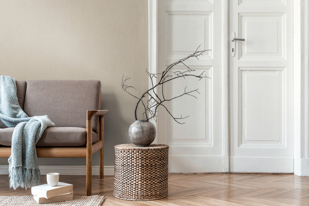 High-quality wallpaper from the Daniel Hechter 7 collection in beige 