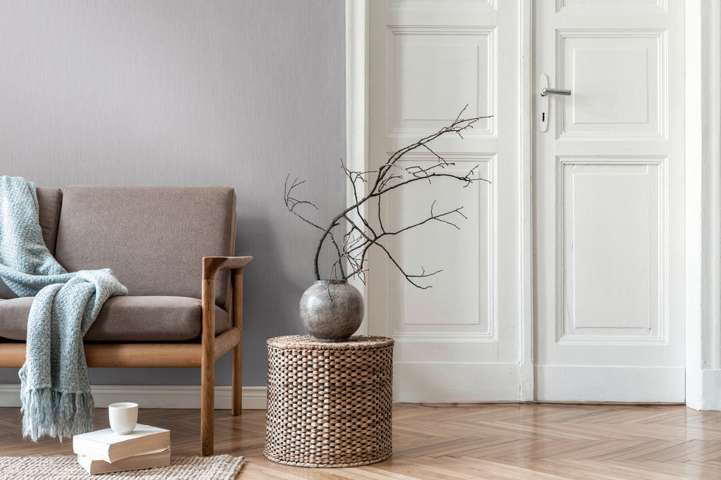 High-quality wallpaper from the Daniel Hechter 7 collection in grey. 