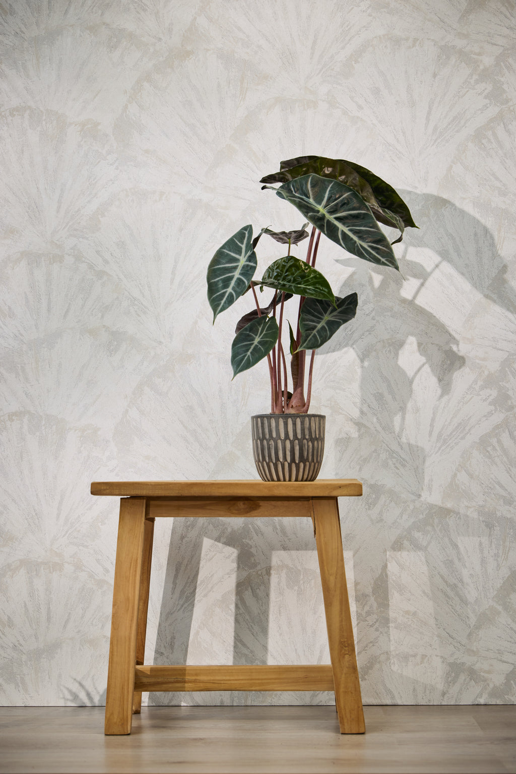 High-quality Non-woven Wallpaper White Graphic