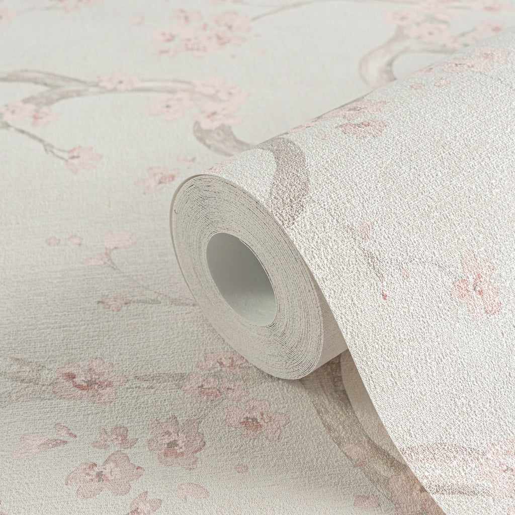 High-Quality Non-Woven Wallpaper Cream Floral