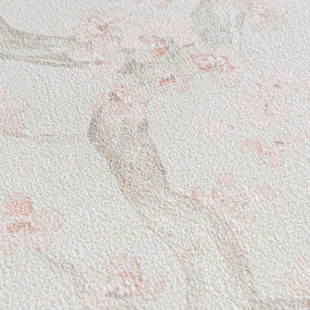 High-Quality Non-Woven Wallpaper Cream Floral
