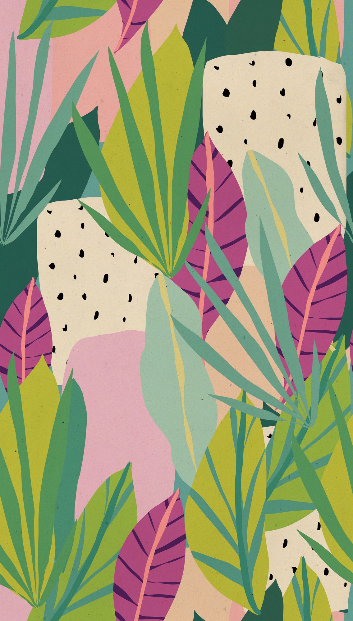 High-quality wallpaper from the Anna D'Andrea collection in green 