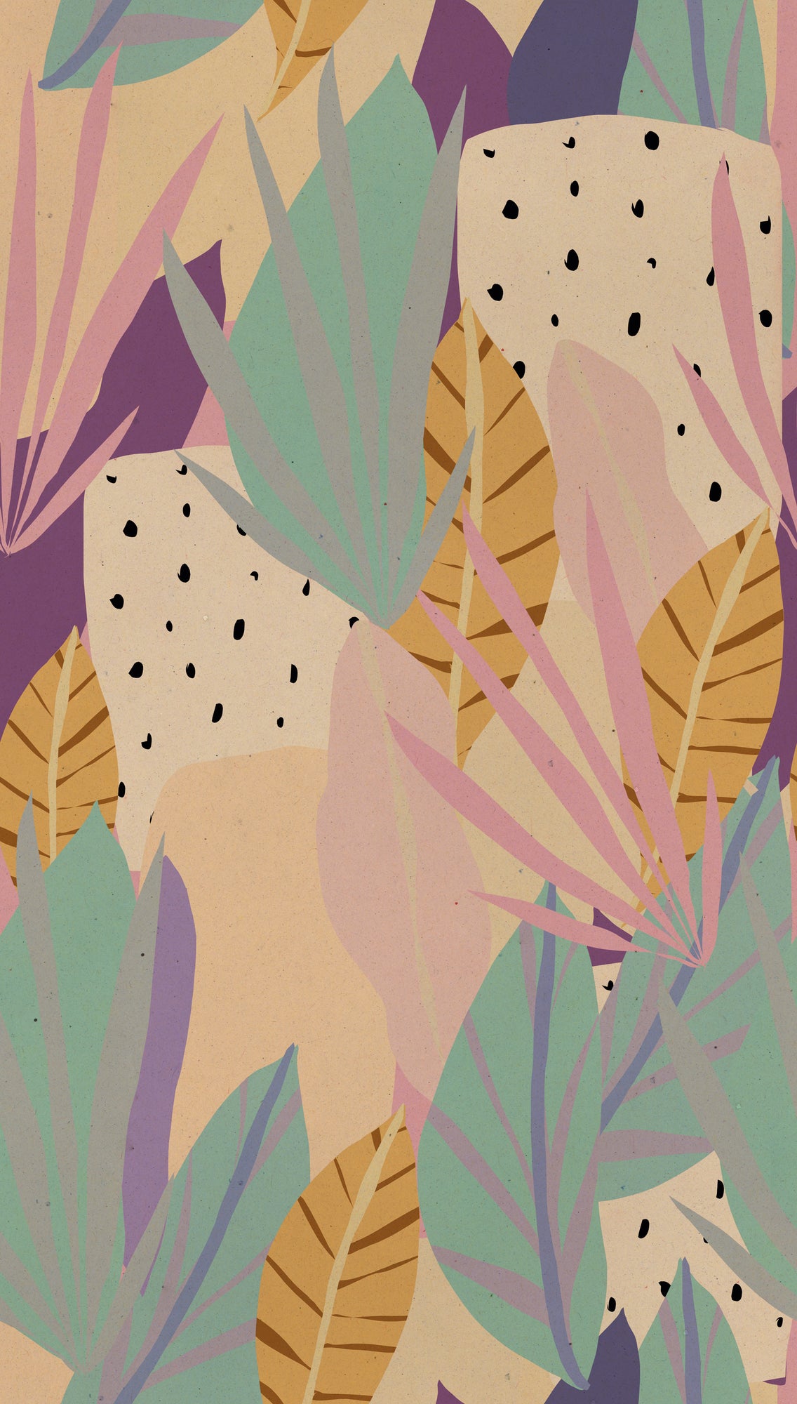 High-quality wallpaper from the Anna D'Andrea collection in beige 