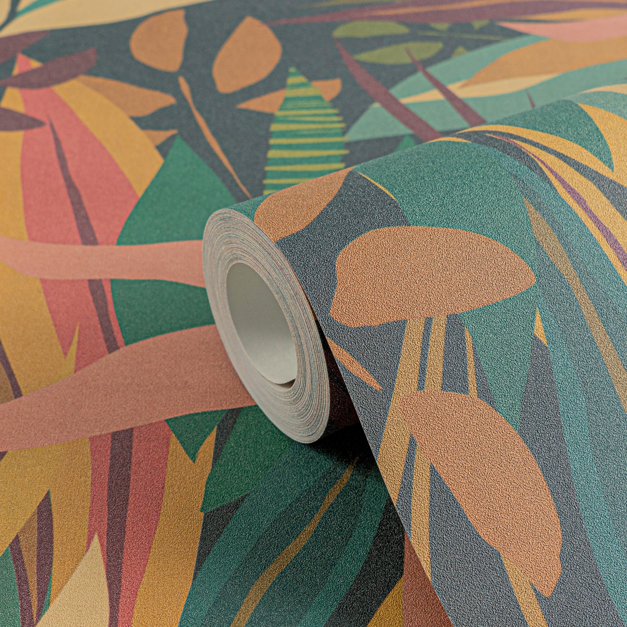 High-quality wallpaper from the Anna D'Andrea collection in blue 