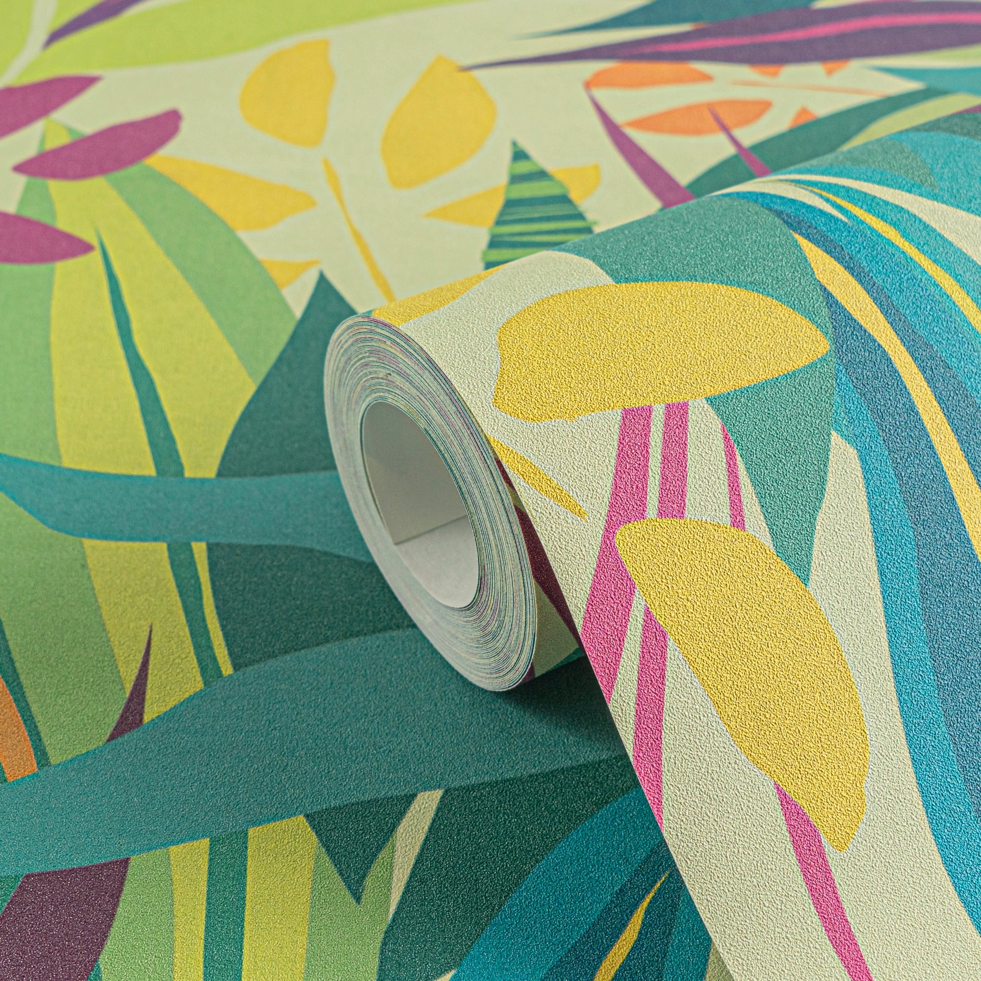 High-quality wallpaper from the Anna D'Andrea collection in blue 