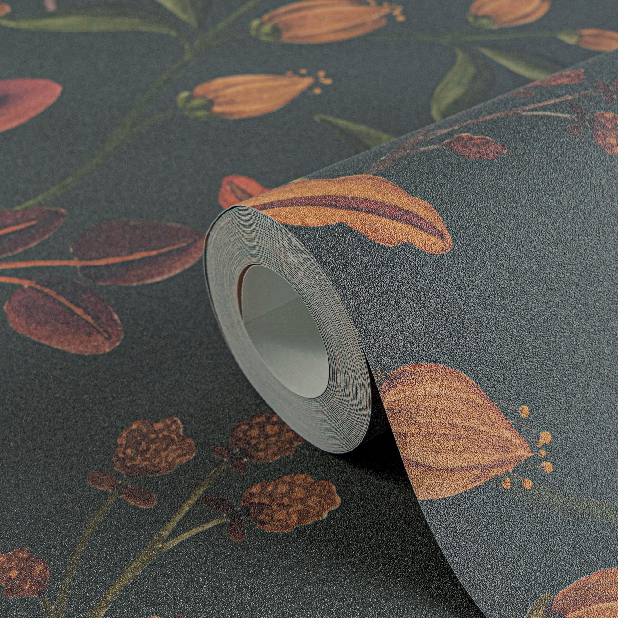 High-quality wallpaper from the Anna D'Andrea collection in green 