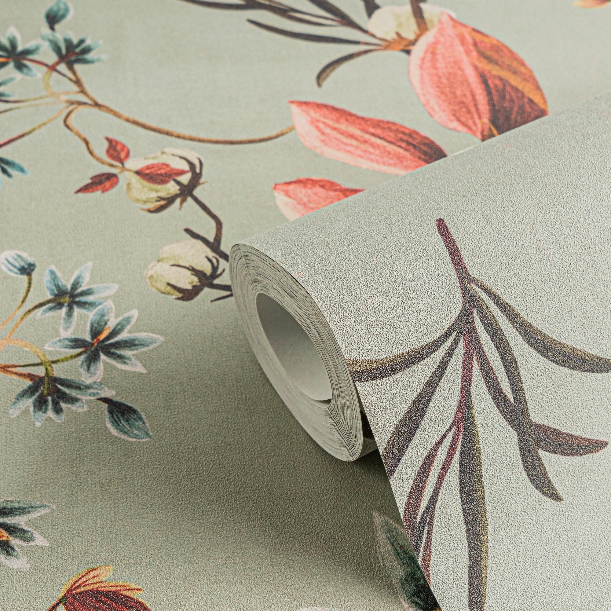 High-quality wallpaper from the Anna D'Andrea collection in grey. 