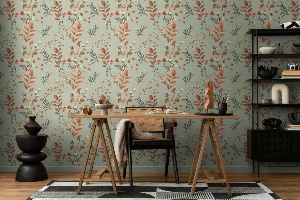 High-quality wallpaper from the Anna D'Andrea collection in grey. 