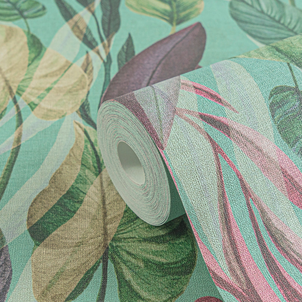 High-quality wallpaper from the Anna D'Andrea collection in blue 