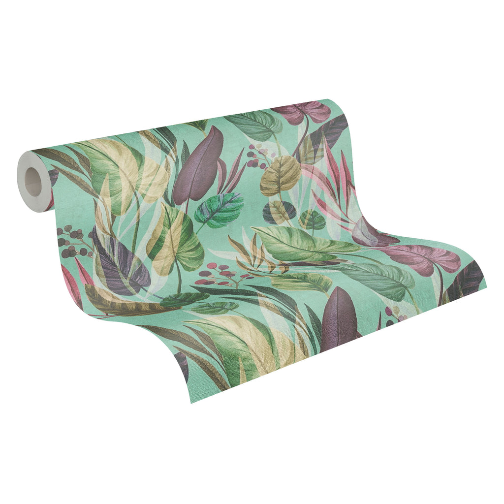 High-quality wallpaper from the Anna D'Andrea collection in blue 