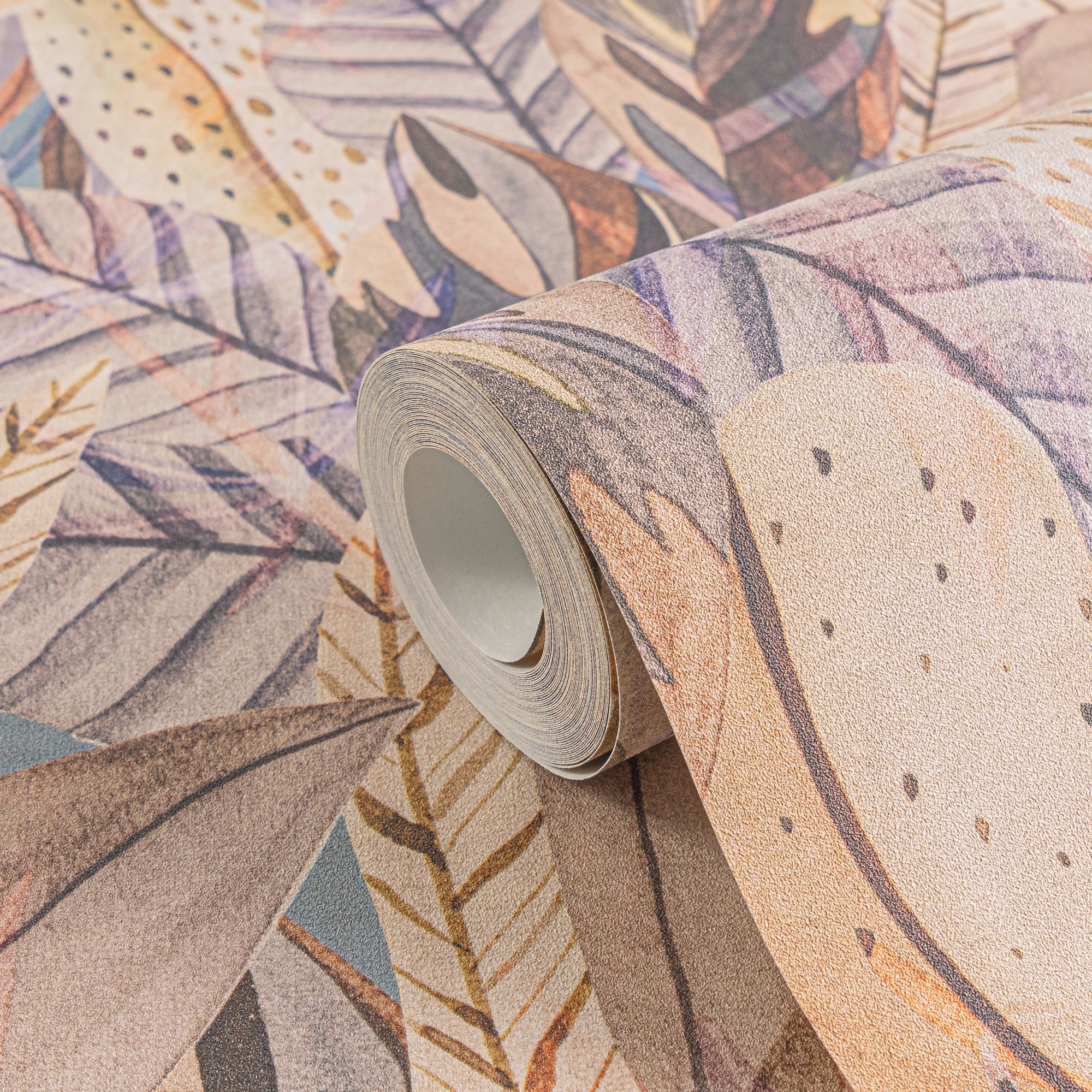 High-quality wallpaper from the Anna D'Andrea collection in brown 