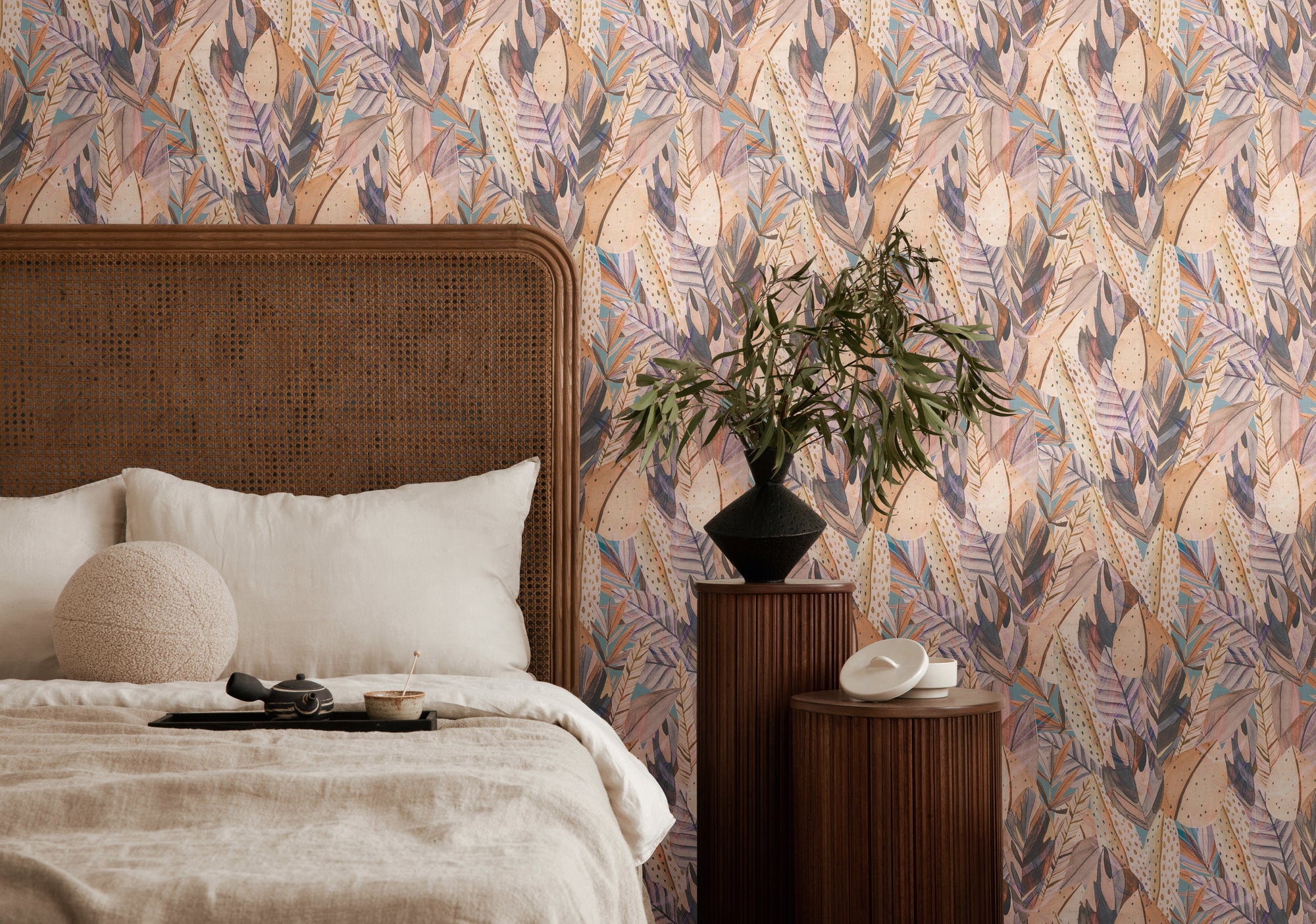 High-quality wallpaper from the Anna D'Andrea collection in brown 