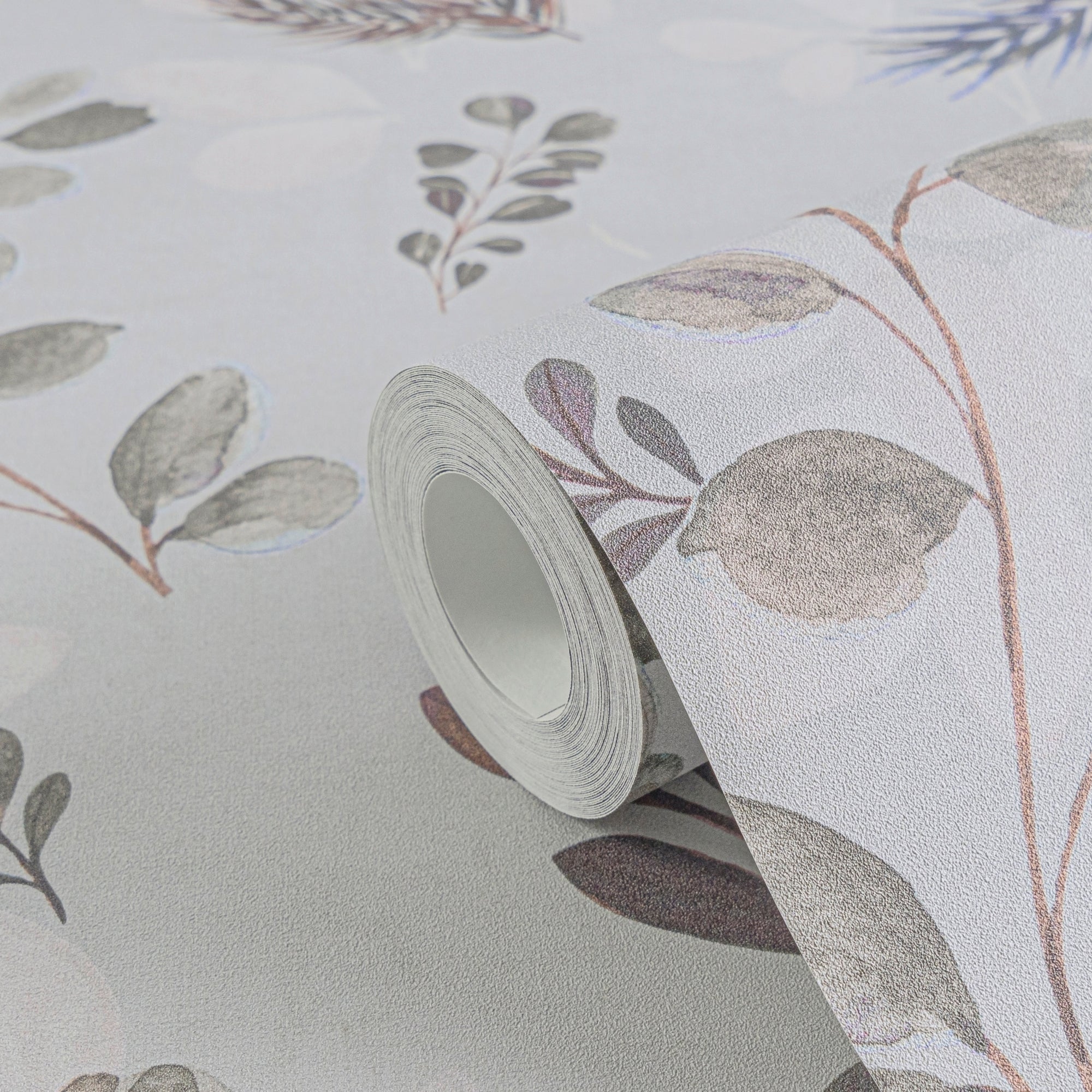 High-quality wallpaper from the Anna D'Andrea collection in grey. 
