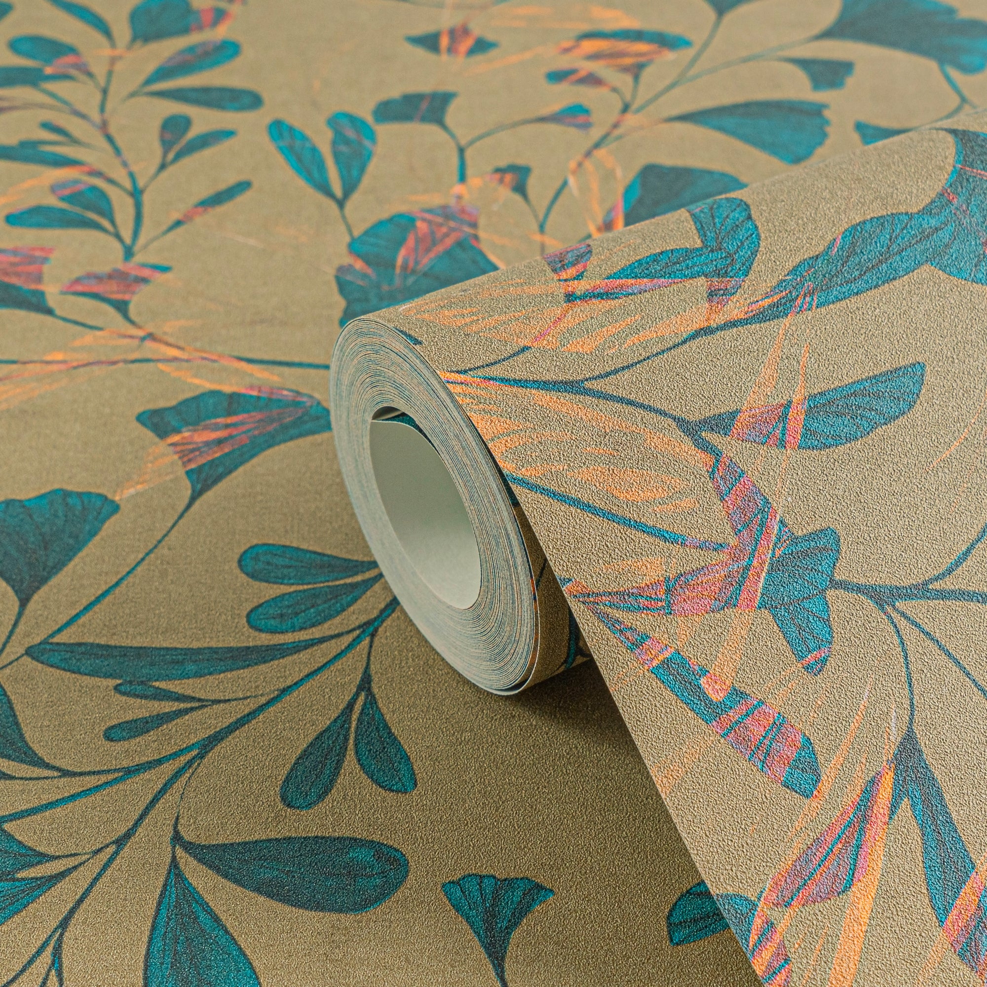 High-quality wallpaper from the Anna D'Andrea collection in brown 