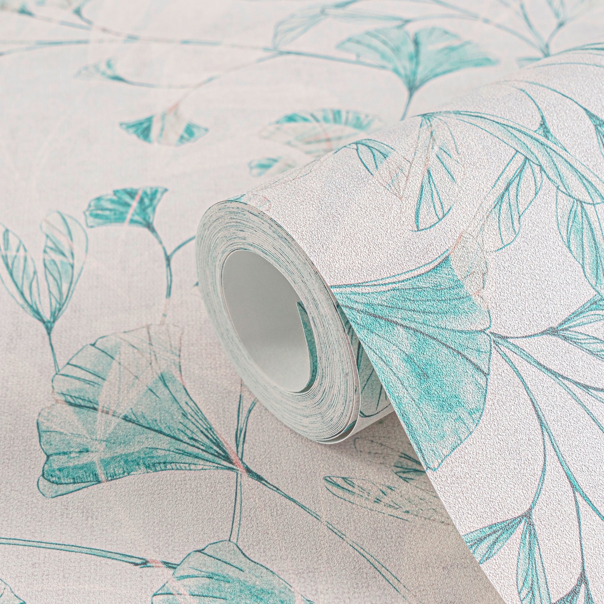 High-quality wallpaper from the Anna D'Andrea collection in blue 