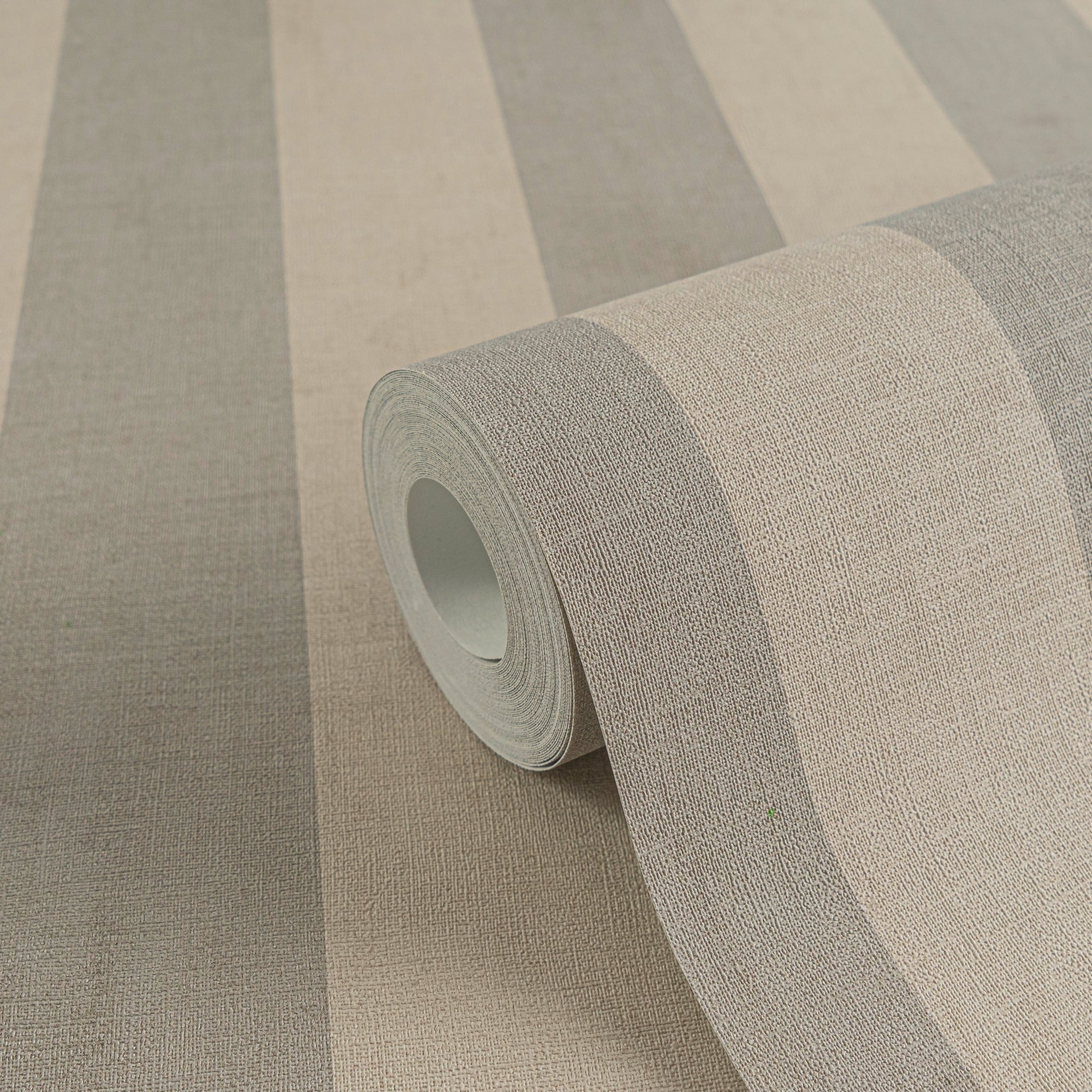 High-Quality Non-Woven Wallpaper Grey Striped Wallpaper