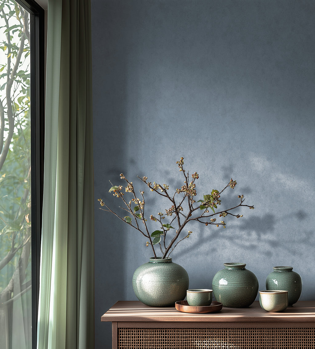 Hochwertige  Tapete aus der Kollektion Metropolitan Stories Hot Spots in Blau