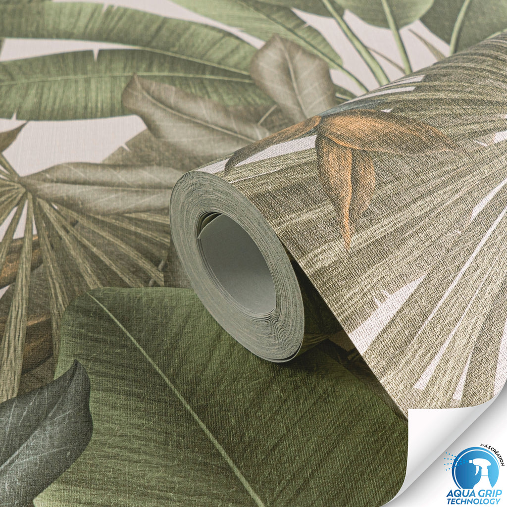 High-quality wallpaper from the WOW collection in green 