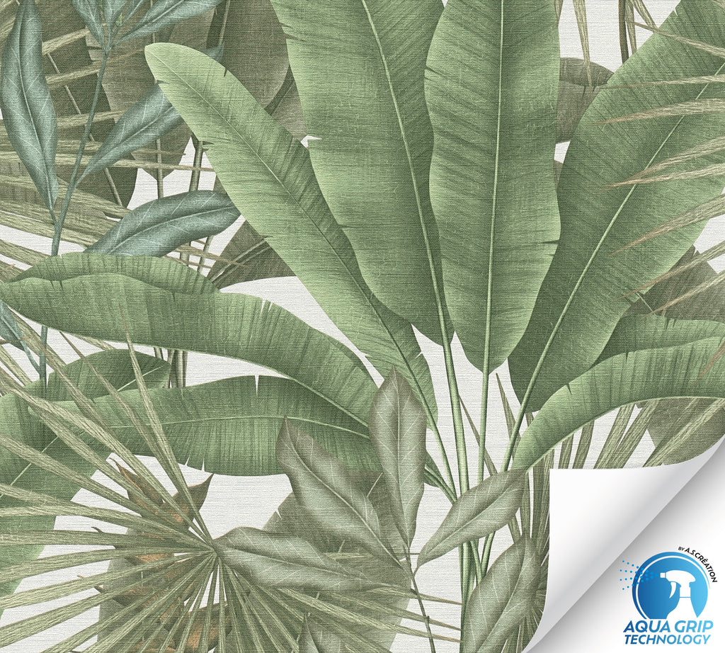 High-quality wallpaper from the WOW collection in green 