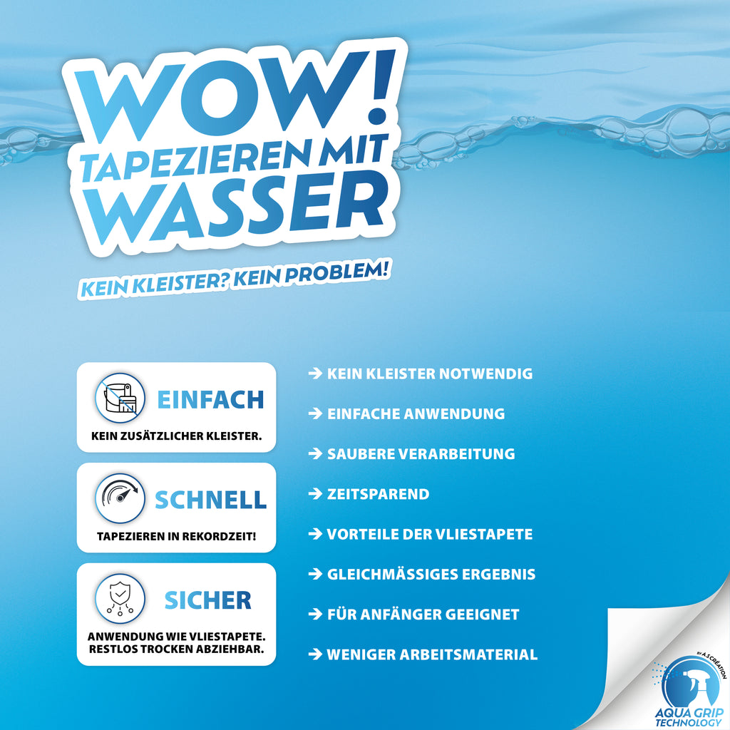 Hochwertige  Tapete aus der Kollektion WOW in Grün