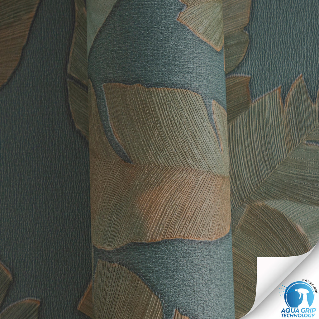 Hochwertige  Tapete aus der Kollektion WOW in Grün