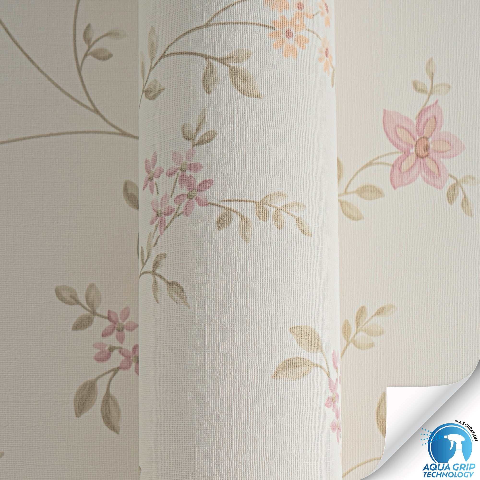 High-quality wallpaper from the WOW collection in white 