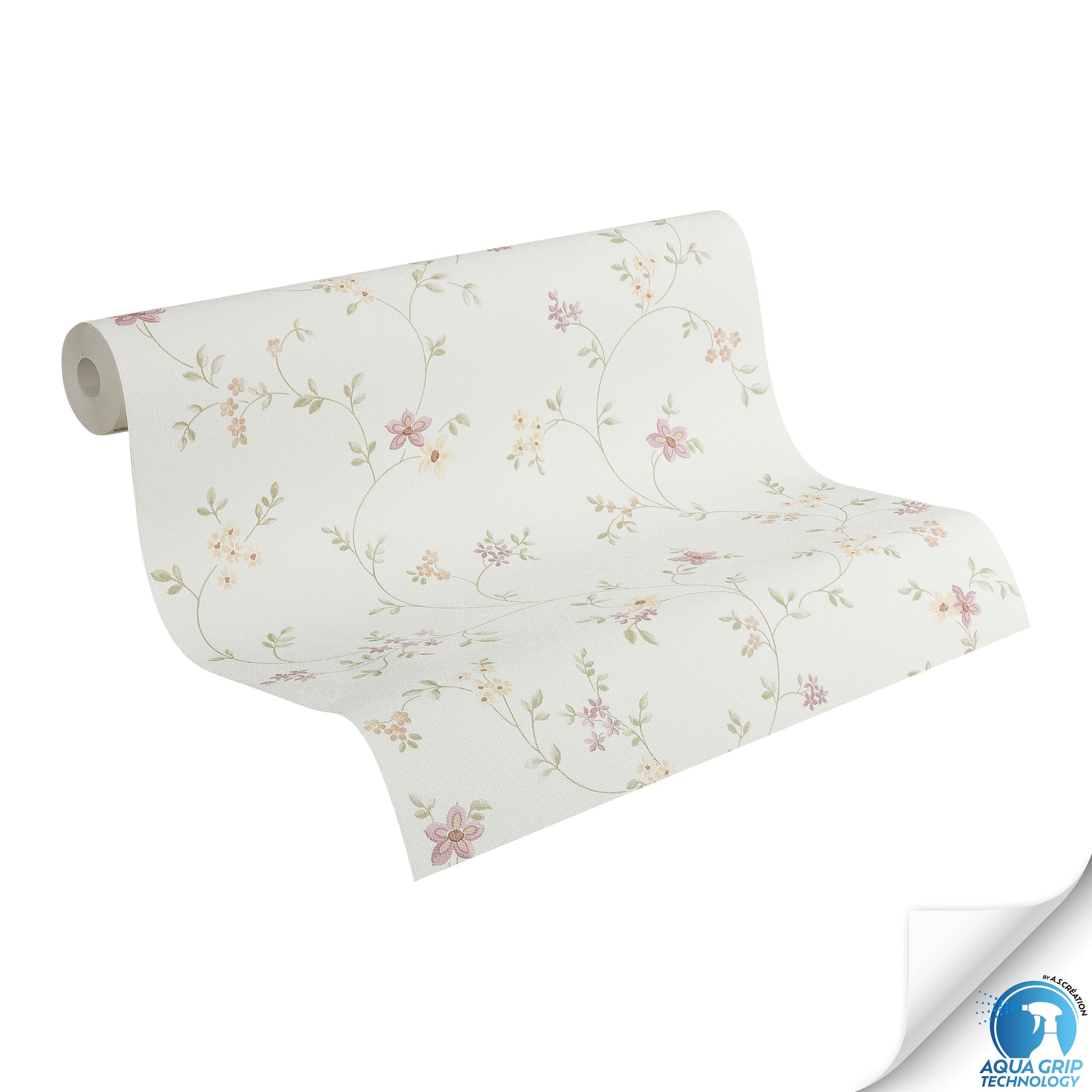 High-quality wallpaper from the WOW collection in white 