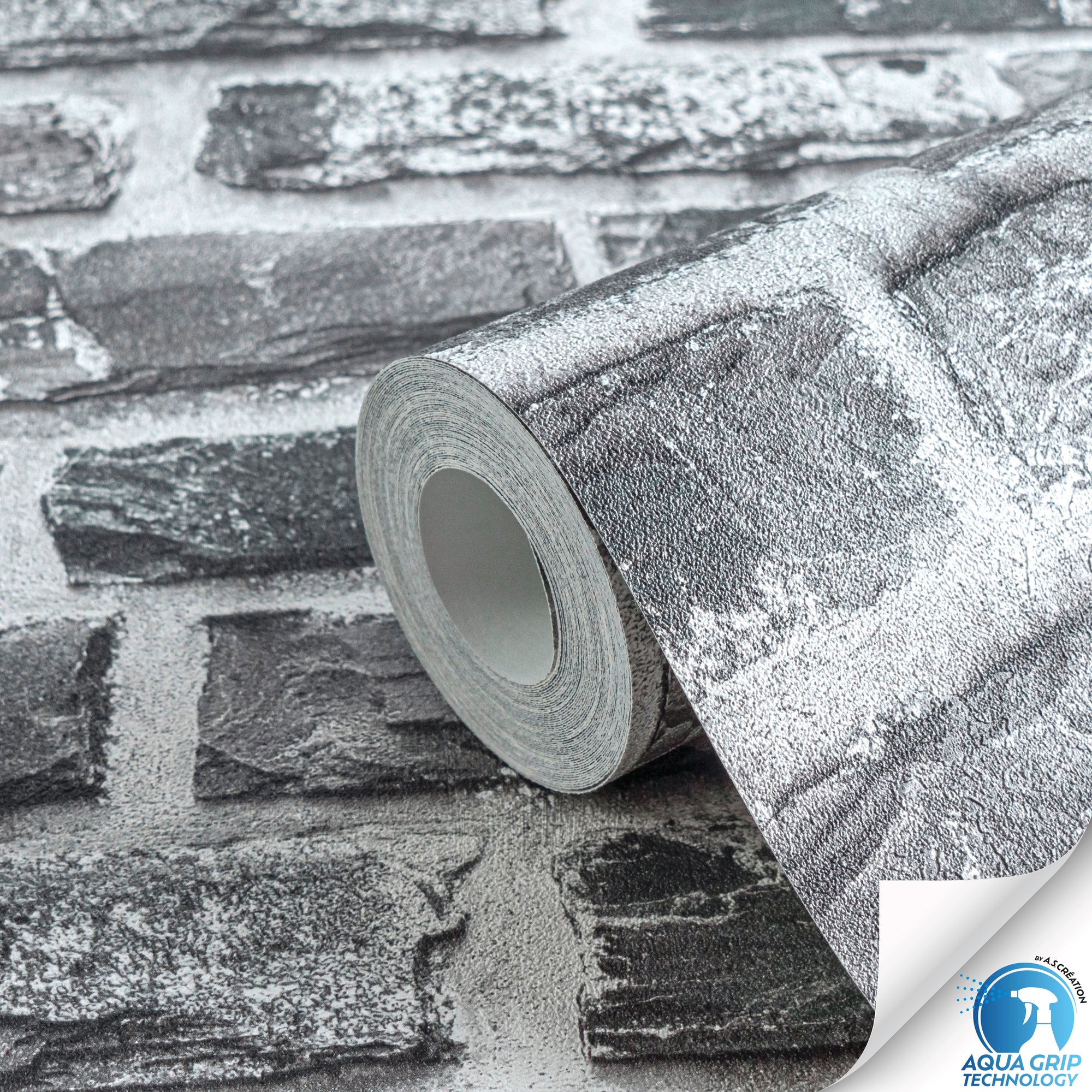 High-quality wallpaper from the WOW collection in grey 