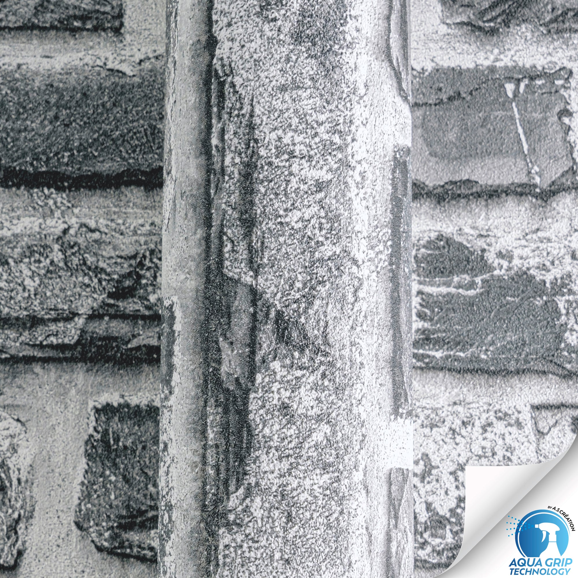 High-quality wallpaper from the WOW collection in grey 