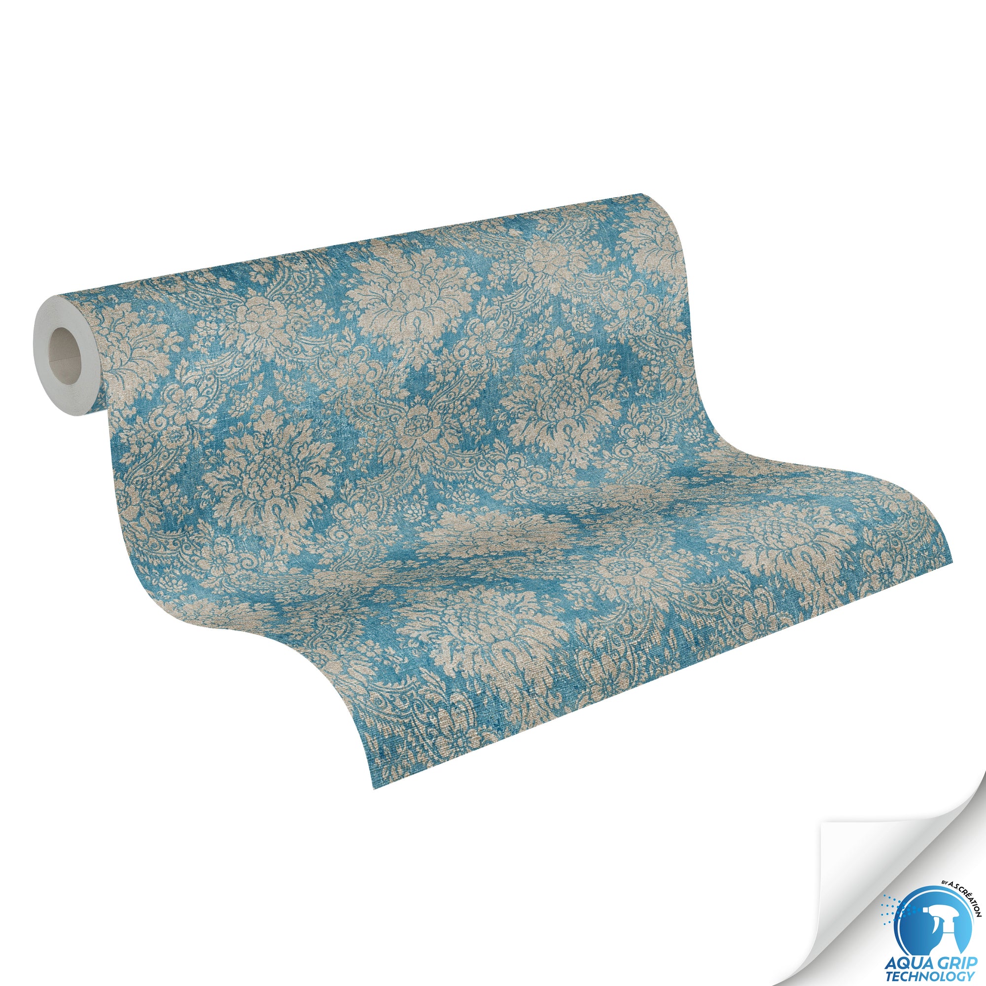 High-quality wallpaper from the WOW collection in blue 