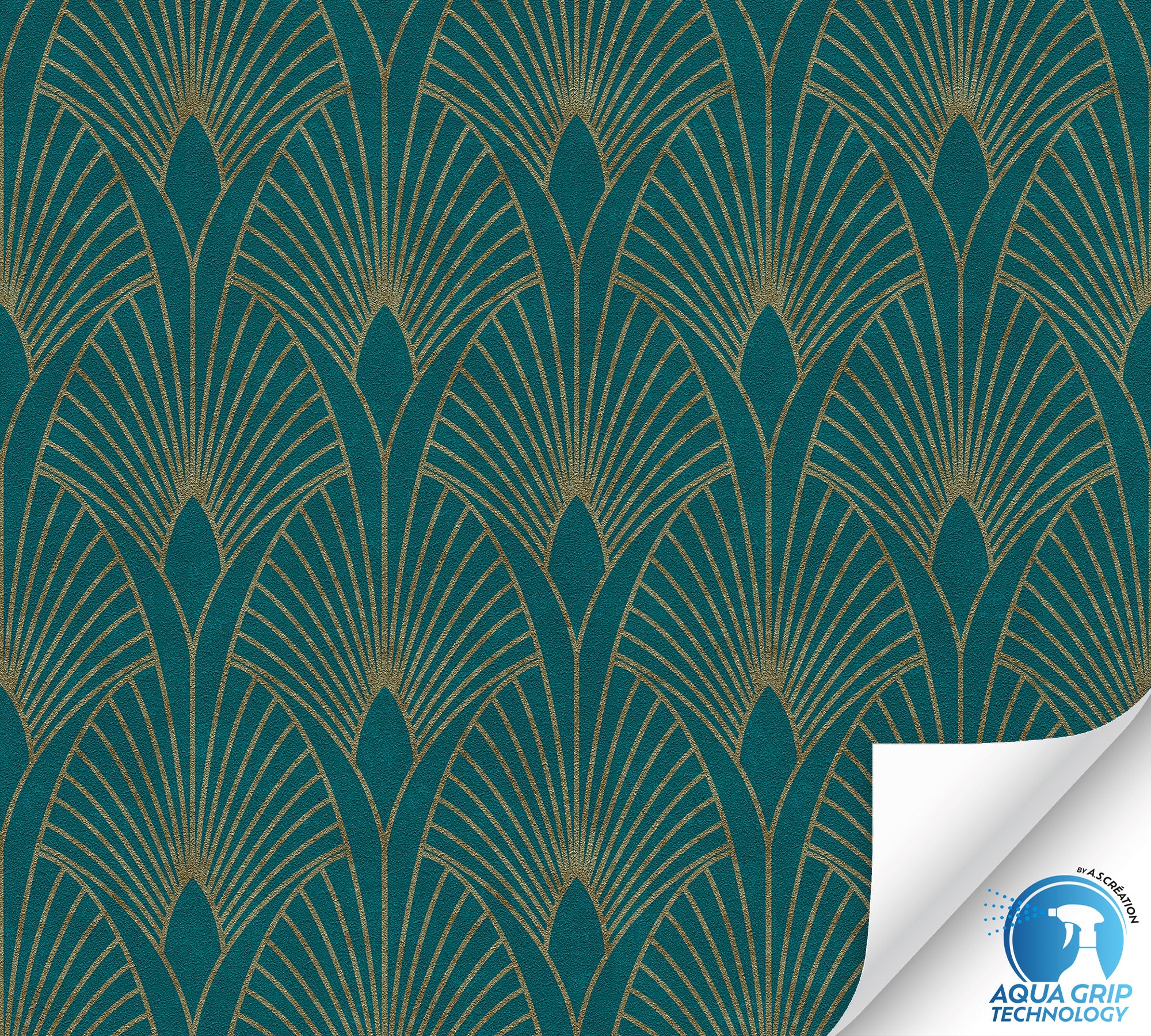 High-quality wallpaper from the WOW collection in blue 