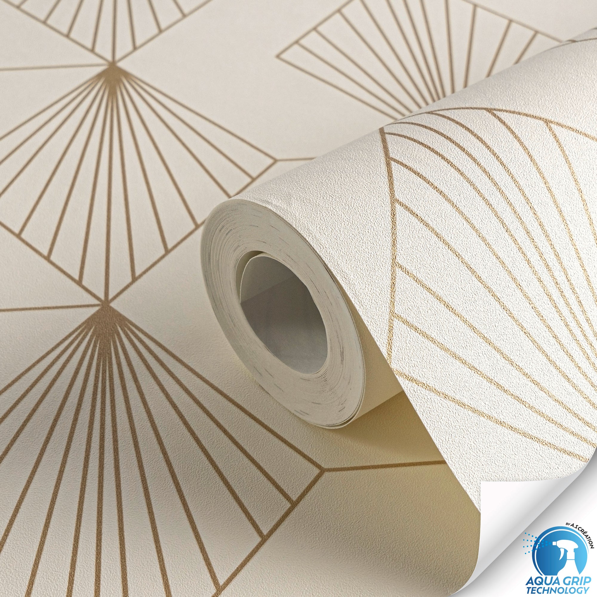 High-quality wallpaper from the WOW collection in cream 