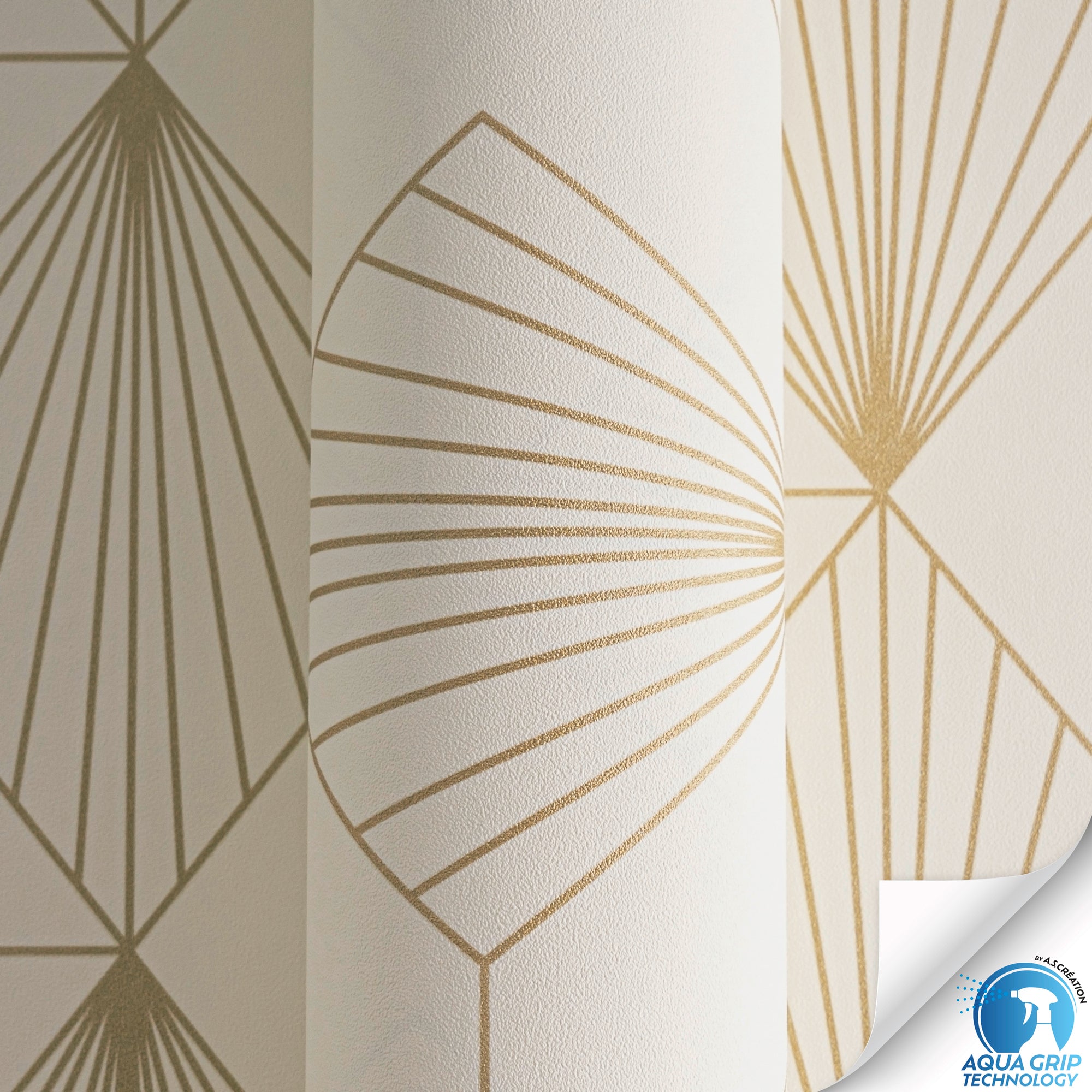 High-quality wallpaper from the WOW collection in cream 